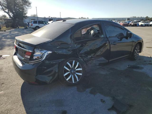 2HGFB2F99FH523836 - 2015 HONDA CIVIC EXL შავი ფოტო 3