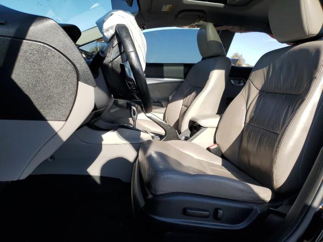 2HGFB2F99FH523836 - 2015 HONDA CIVIC EXL შავი ფოტო 7