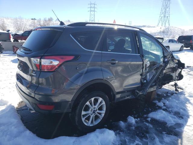 1FMCU9GD4JUC02909 - 2018 FORD ESCAPE SE GRAY photo 3