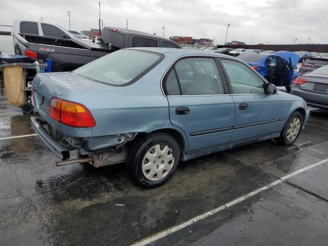 1HGEJ6679YL061501 - 2000 HONDA CIVIC LX TURQUOISE photo 3