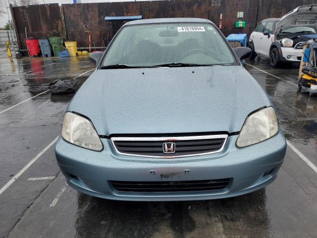 1HGEJ6679YL061501 - 2000 HONDA CIVIC LX TURQUOISE photo 5