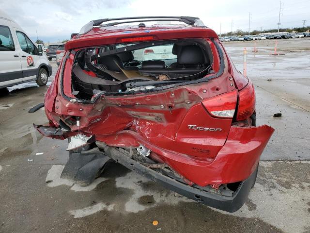 KM8JU3AC1CU423097 - 2012 HYUNDAI TUCSON GLS RED photo 6