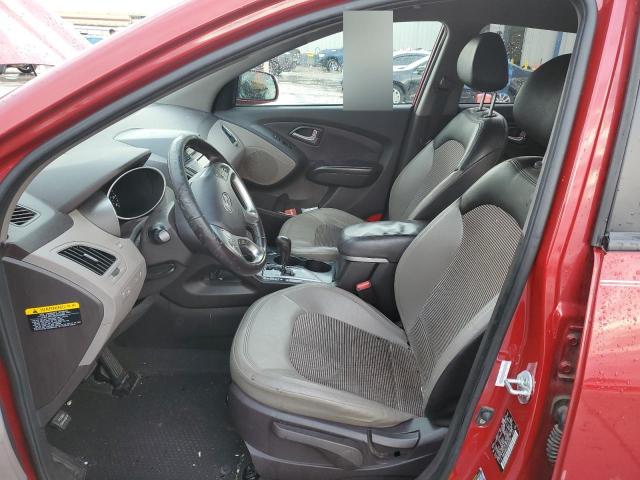 KM8JU3AC1CU423097 - 2012 HYUNDAI TUCSON GLS RED photo 7