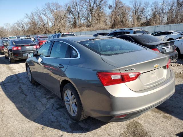 1G1ZD5ST7JF147827 - 2018 CHEVROLET MALIBU LT GRAY photo 2