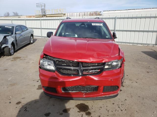 3C4PDCABXJT429154 - 2018 DODGE JOURNEY SE RED photo 5