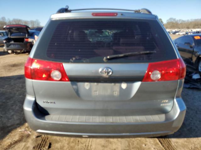 5TDZK23C17S003581 - 2007 TOYOTA SIENNA XLE CE BLUE photo 6