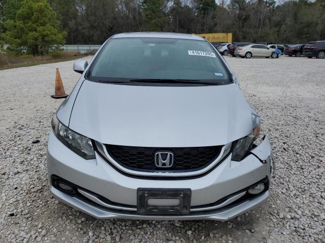 19XFB2F91DE066026 - 2013 HONDA CIVIC EXL ვერცხლისფერი ფოტო 5