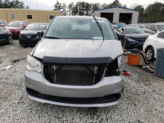 2C4RDGBG4GR278608 - 2016 DODGE GRAND CARA SE SILVER photo 5