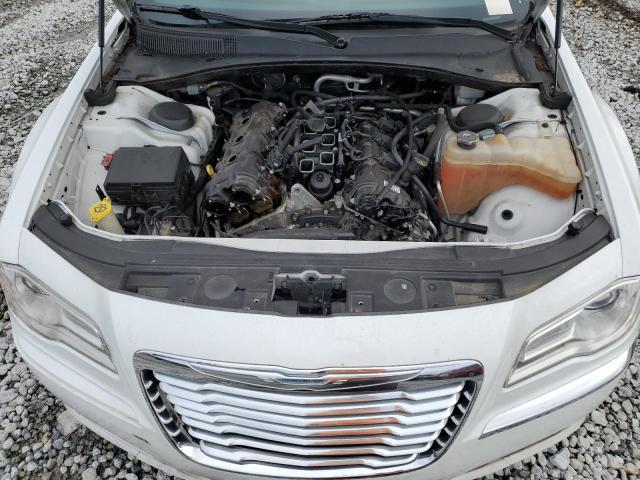 2C3CCAAG7EH357155 - 2014 CHRYSLER 300 WHITE photo 11