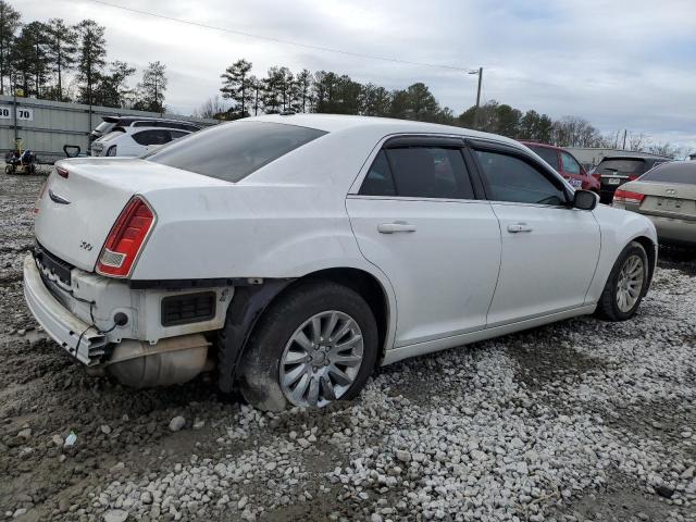 2C3CCAAG7EH357155 - 2014 CHRYSLER 300 WHITE photo 3