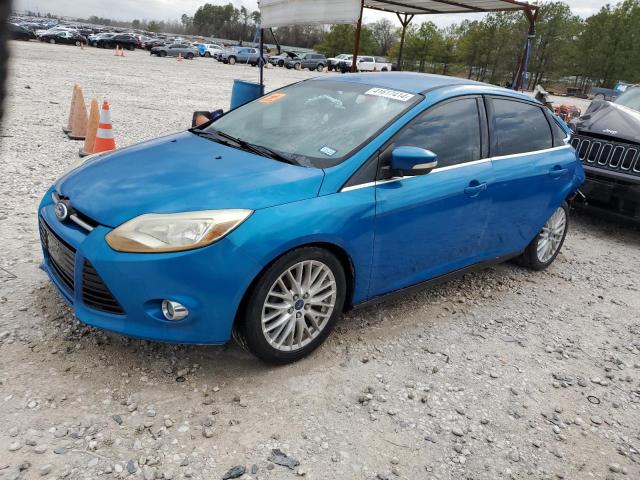 1FAHP3H28CL243294 - 2012 FORD FOCUS SEL BLUE photo 1