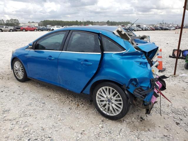 1FAHP3H28CL243294 - 2012 FORD FOCUS SEL BLUE photo 2