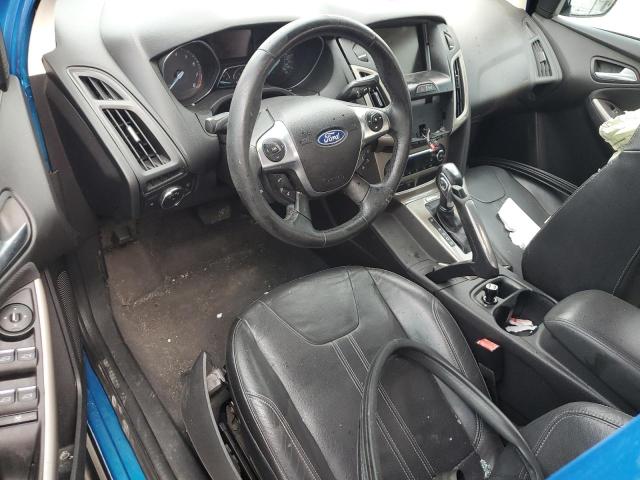 1FAHP3H28CL243294 - 2012 FORD FOCUS SEL BLUE photo 8