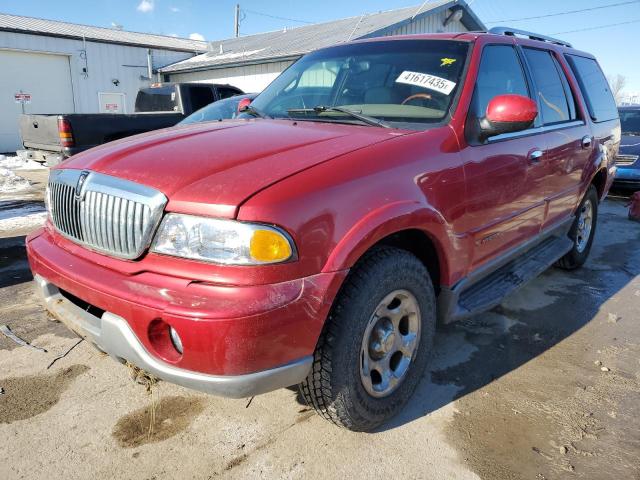 5LMFU28R82LJ10866 - 2002 LINCOLN NAVIGATOR ბურგუნდია ფოტო 1