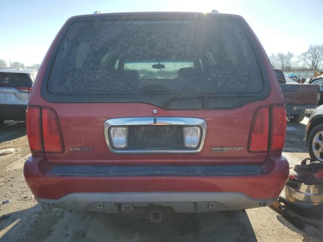 5LMFU28R82LJ10866 - 2002 LINCOLN NAVIGATOR ბურგუნდია ფოტო 6