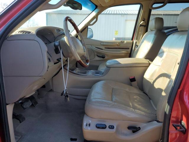 5LMFU28R82LJ10866 - 2002 LINCOLN NAVIGATOR ბურგუნდია ფოტო 7