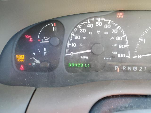 5LMFU28R82LJ10866 - 2002 LINCOLN NAVIGATOR ბურგუნდია ფოტო 9