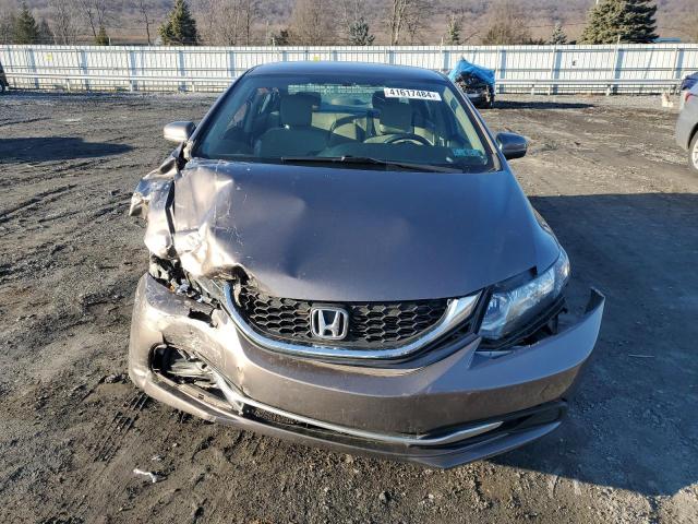 2HGFB2F52EH535550 - 2014 HONDA CIVIC LX GRAY photo 5