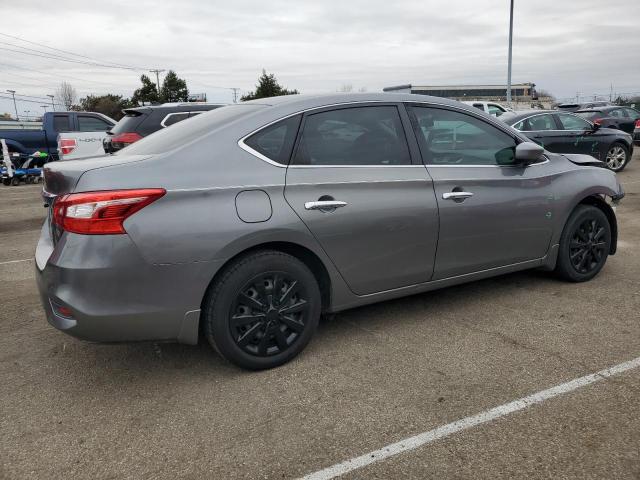 3N1AB7AP6HY324268 - 2017 NISSAN SENTRA S GRAY photo 3