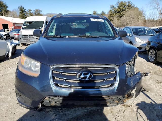 5XYZGDAB5BG036208 - 2011 HYUNDAI SANTA FE GLS BLUE photo 5