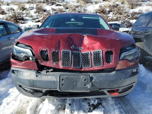 1C4PJMBX8KD374459 - 2019 JEEP CHEROKEE TRAILHAWK MAROON photo 5