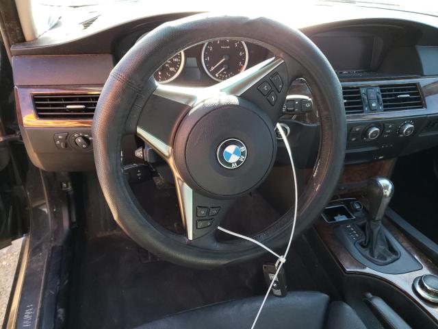 WBANE73527CM58460 - 2007 BMW 530I I BLACK photo 8