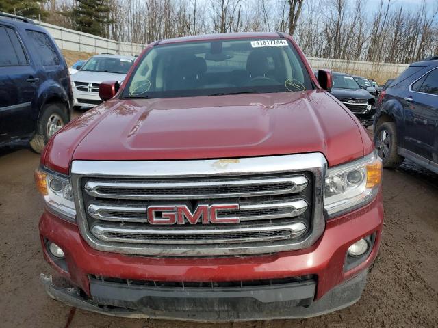 1GTG6BE37F1129125 - 2015 GMC CANYON SLE RED photo 5