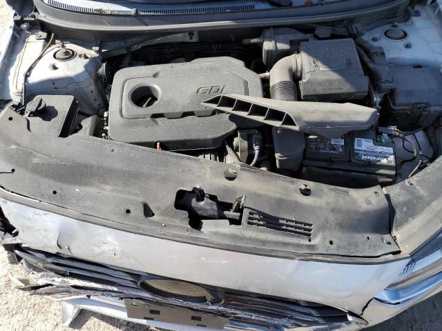 5NPE24AF9KH793427 - 2019 HYUNDAI SONATA SE SILVER photo 11