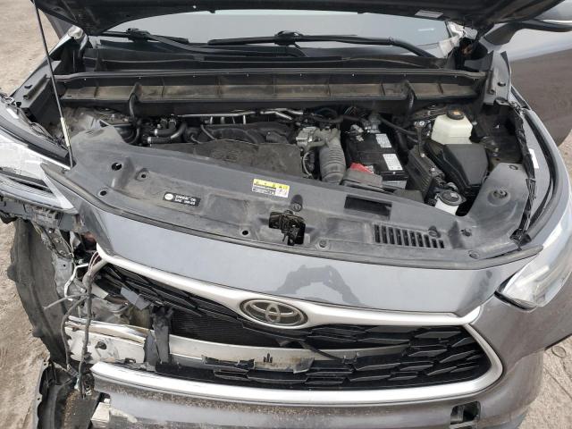 5TDGZRAH2LS008650 - 2020 TOYOTA HIGHLANDER XLE 灰色 照片 12