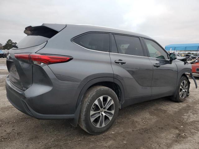 5TDGZRAH2LS008650 - 2020 TOYOTA HIGHLANDER XLE 灰色 照片 3