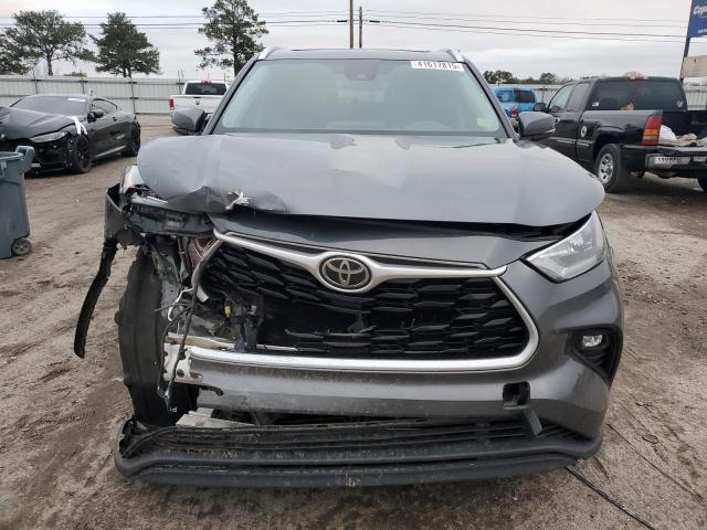 5TDGZRAH2LS008650 - 2020 TOYOTA HIGHLANDER XLE 灰色 照片 5