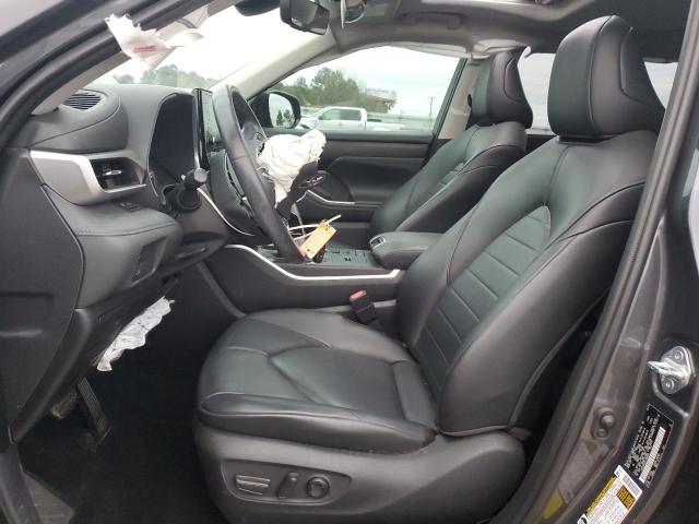 5TDGZRAH2LS008650 - 2020 TOYOTA HIGHLANDER XLE 灰色 照片 7