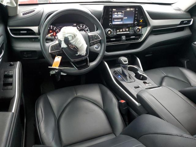 5TDGZRAH2LS008650 - 2020 TOYOTA HIGHLANDER XLE 灰色 照片 8