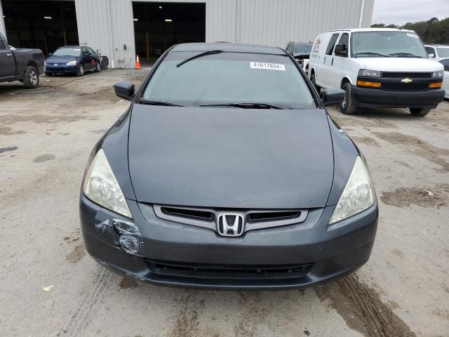 1HGCM56445A081001 - 2005 HONDA ACCORD LX CHARCOAL photo 5