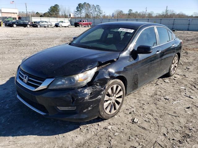 1HGCR2F85DA240254 - 2013 HONDA ACCORD EXL BLACK photo 1