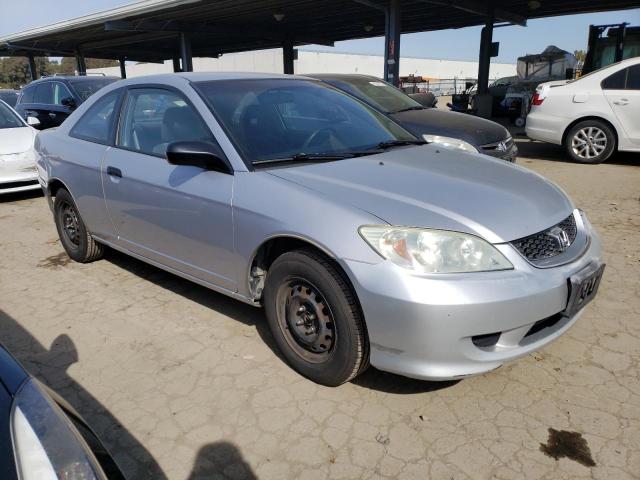 1HGEM22134L060811 - 2004 HONDA CIVIC DX VP SILVER photo 4