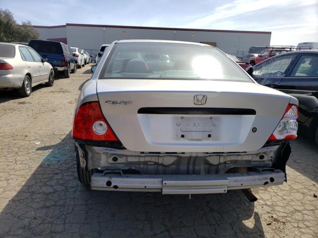 1HGEM22134L060811 - 2004 HONDA CIVIC DX VP SILVER photo 6