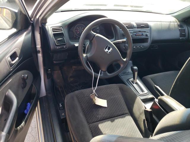 1HGEM22134L060811 - 2004 HONDA CIVIC DX VP SILVER photo 8