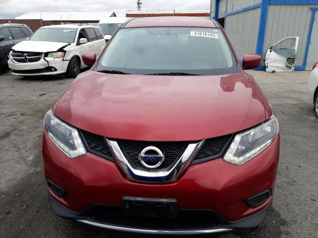 KNMAT2MV0GP660859 - 2016 NISSAN ROGUE S RED photo 5