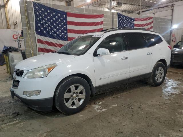 1GNLVGED6AS122846 - 2010 CHEVROLET TRAVERSE LT WHITE photo 1