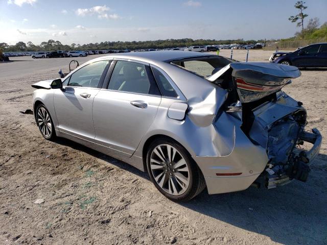 3LN6L5E99LR620660 - 2020 LINCOLN MKZ RESERVE ვერცხლისფერი ფოტო 2