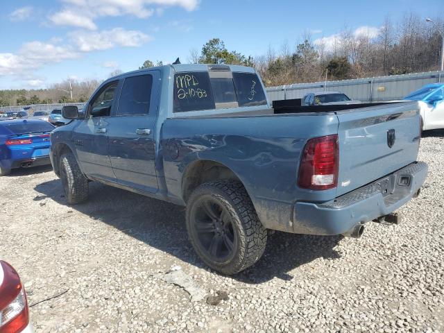 1C6RR7MT6FS781721 - 2015 RAM 1500 SPORT BLUE photo 2