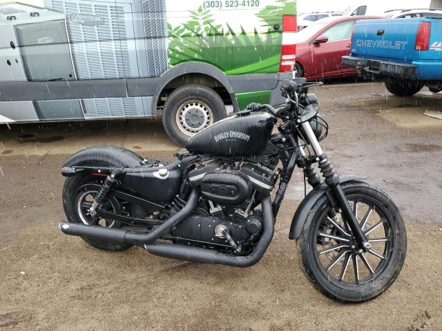 1HD4LE215FC412108 - 2015 HARLEY-DAVIDSON XL883 IRON 883 BLACK photo 1