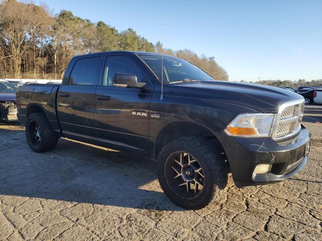 1D3HB13T09J523008 - 2009 DODGE RAM 1500 BLACK photo 4