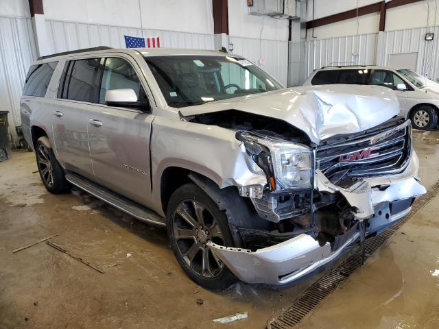 1GKS2HKCXFR225625 - 2015 GMC YUKON XL K1500 SLT SILVER photo 4