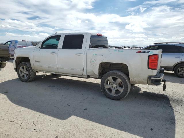 3GCUKREC5JG580717 - 2018 CHEVROLET SILVERADO K1500 LT WHITE photo 2