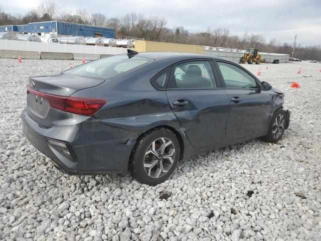 3KPF24AD5ME413106 - 2021 KIA FORTE FE GRAY photo 3