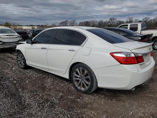 1HGCR2F54EA011961 - 2014 HONDA ACCORD SPORT WHITE photo 2