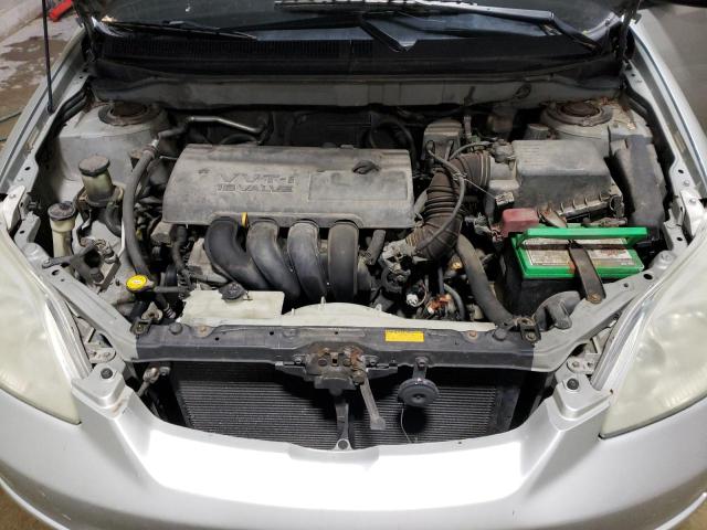 2T1KR32E63C152769 - 2003 TOYOTA COROLLA MA XR SILVER photo 11
