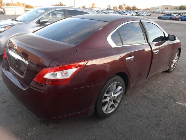 1N4AA51E69C848913 - 2009 NISSAN MAXIMA S BURGUNDY photo 3